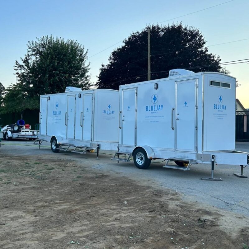 triple trailer construction rental