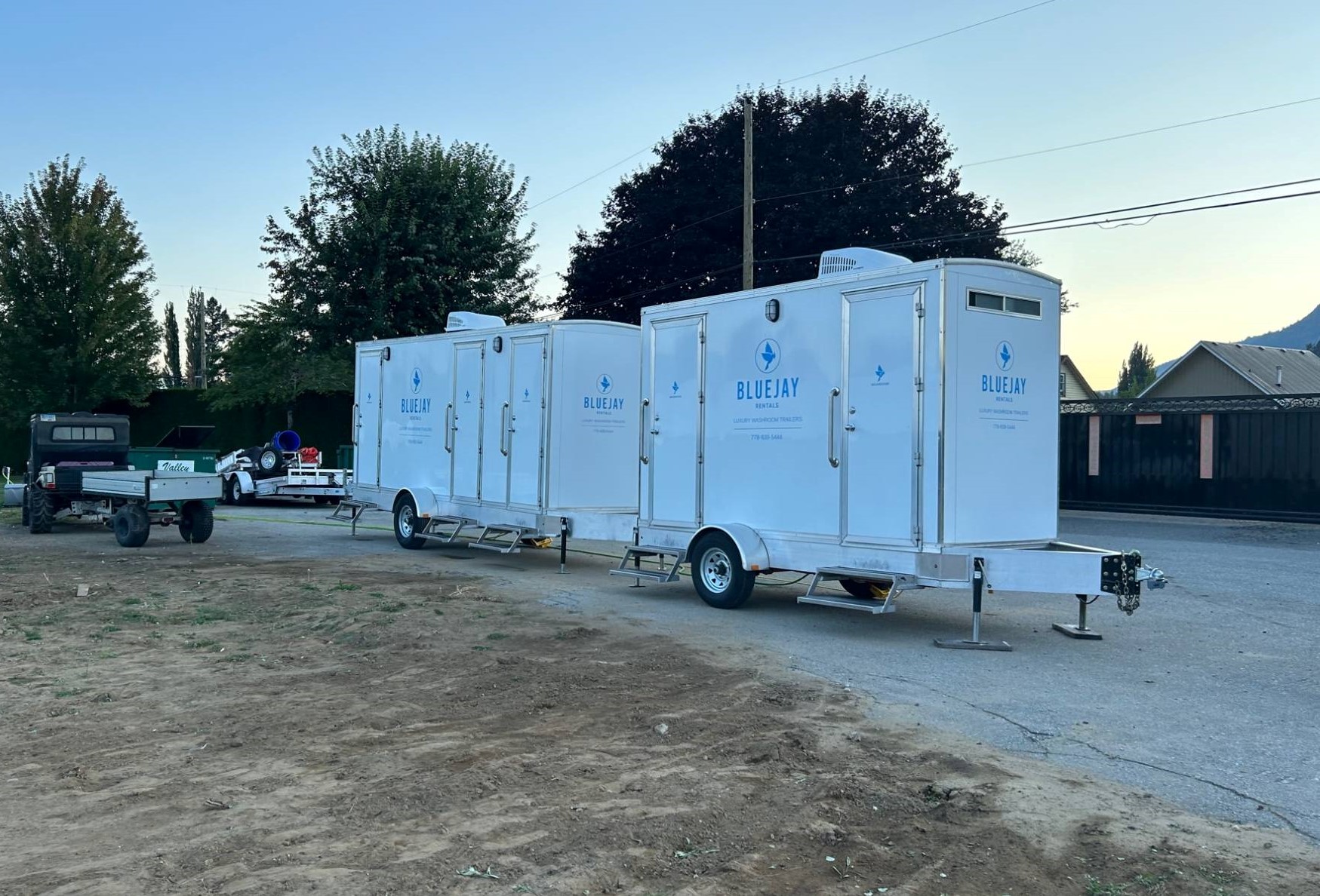 Professional Washroom Trailer Rentals for Upscale Events