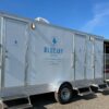 2 door washroom trailer